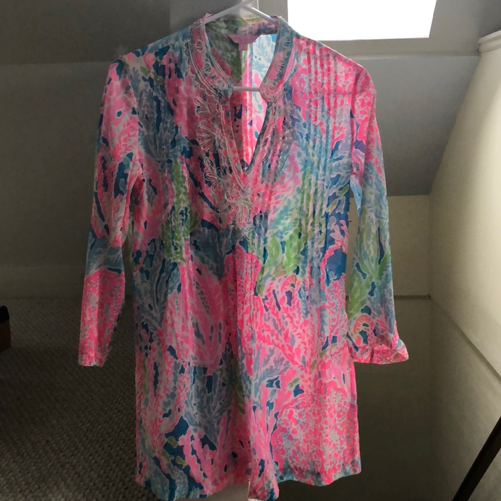Lilly Pulitzer 3/4 sleeve tunic